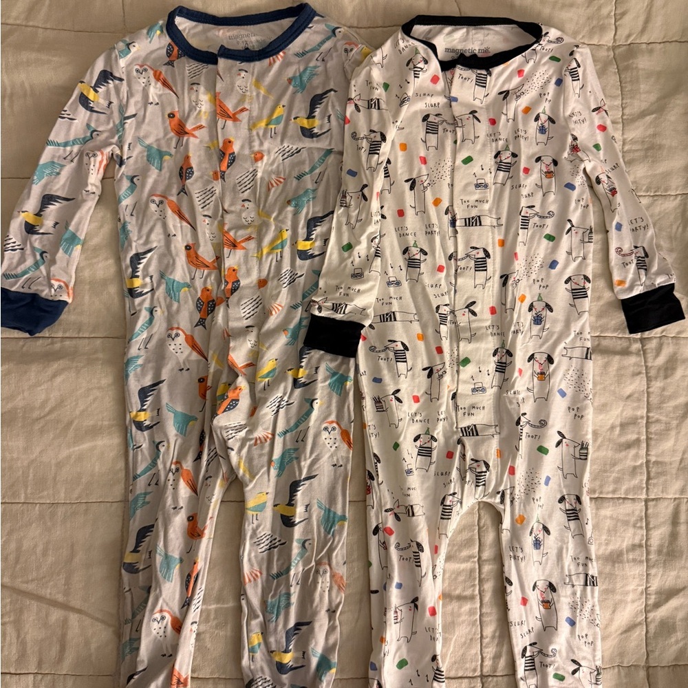 Magnetic Me Kids One Pieces - Birds and Dogs